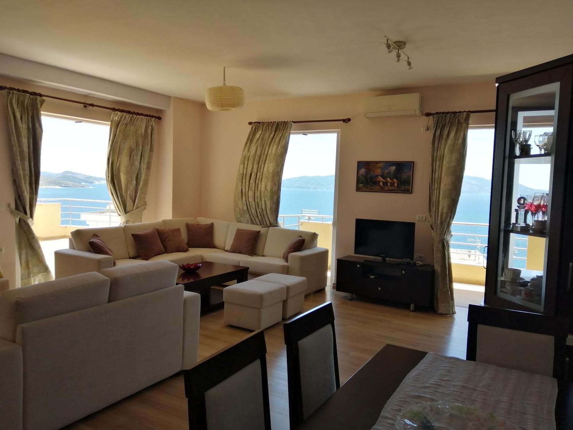 Apartment Elena-1 Sarandë Exteriör bild